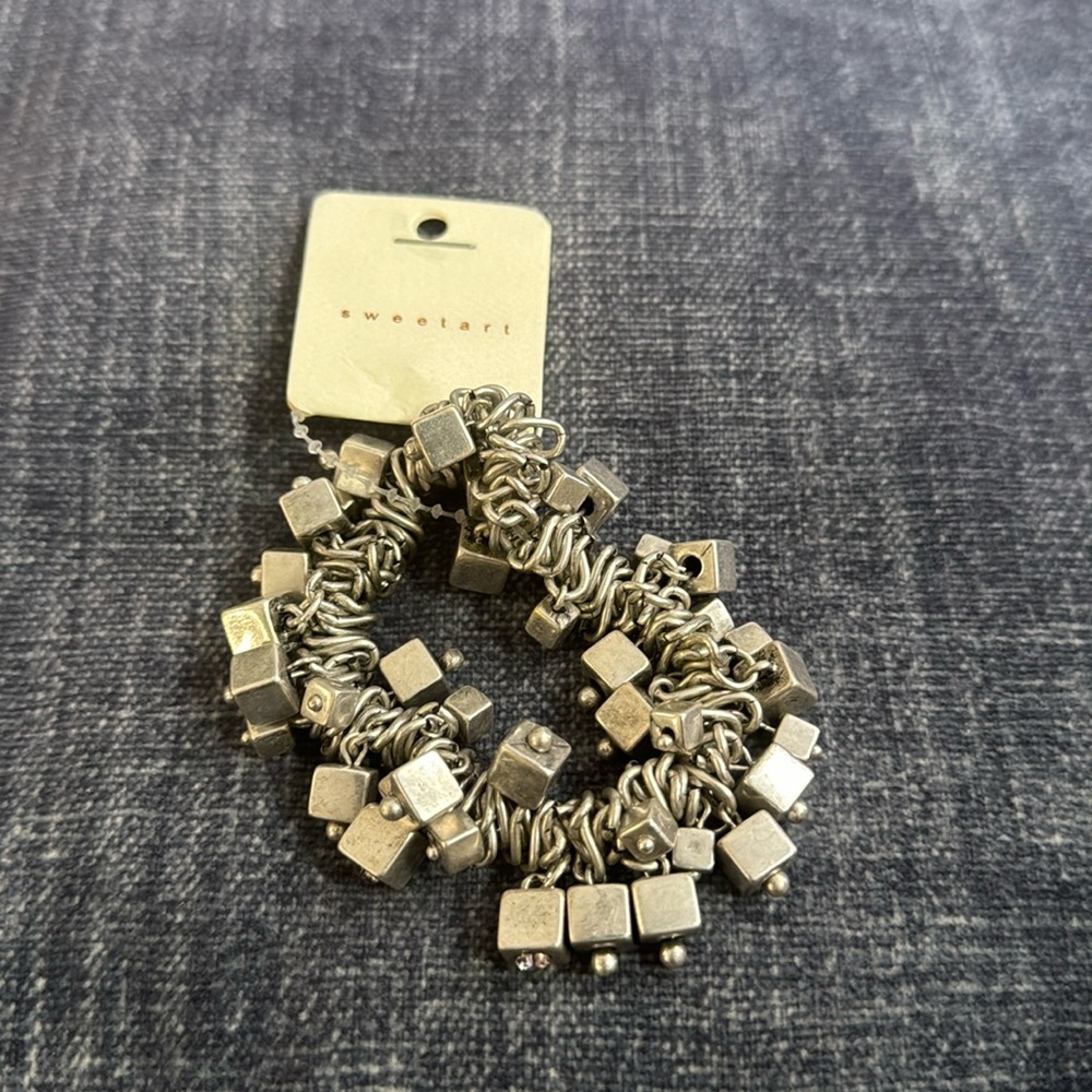 Sweettart silver bracelet